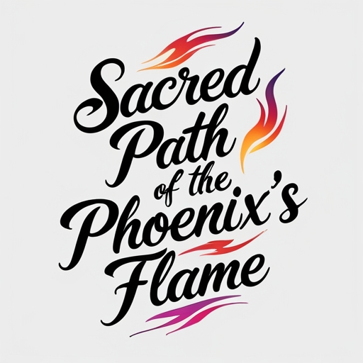 Sacred Path of the Phoenix’s Flame Tattoo idea