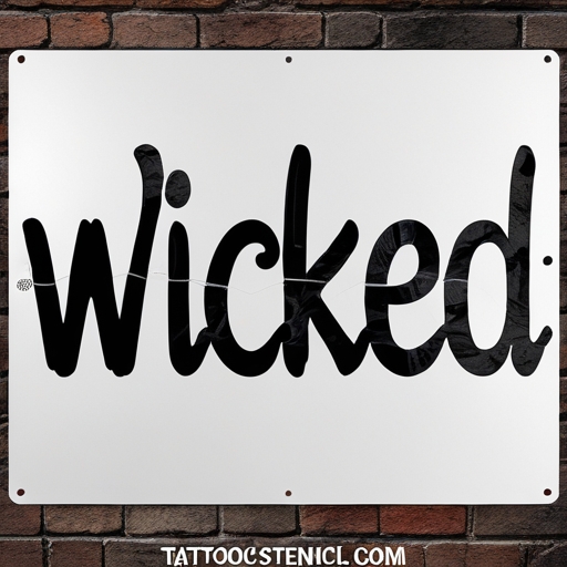 Wicked Tattoo idea