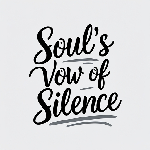 Soul’s Vow of Silence Tattoo idea