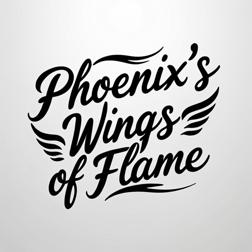 Phoenix’s Wings of Flame Tattoo idea