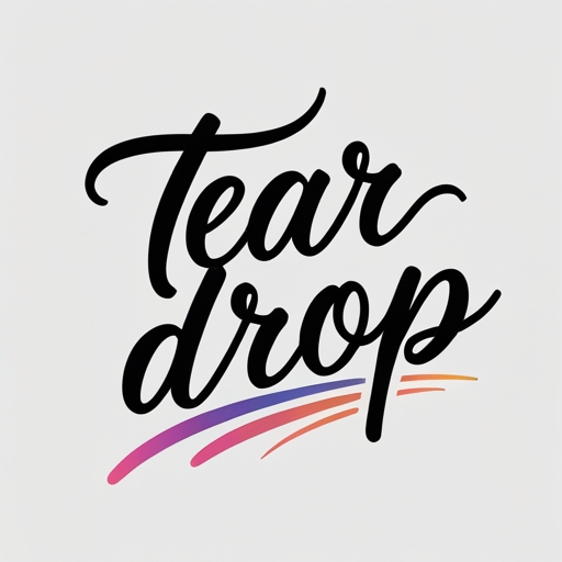 Tear Drop Tattoo idea
