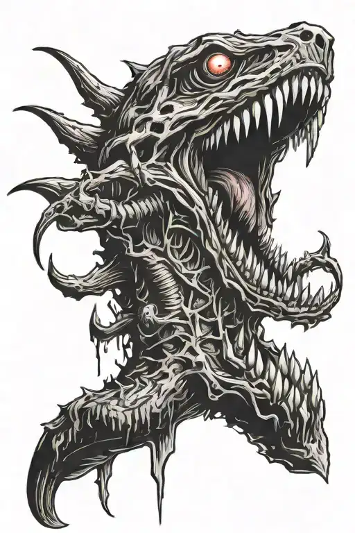 The Mimic Tattoo From The Game Prey