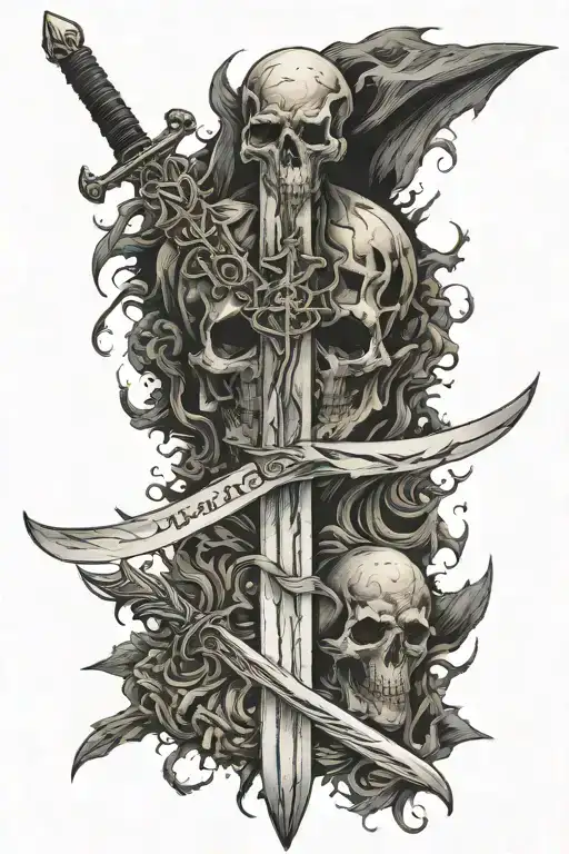 Long Sword Death Before Dishonor