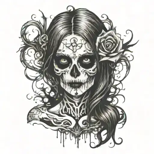 Death Girl Gothic Sexy