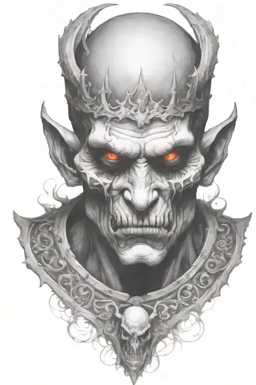 Demon With Crown