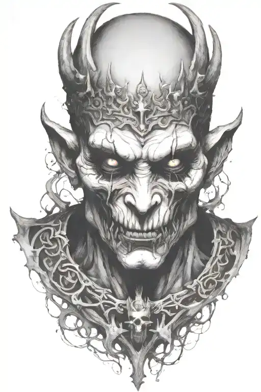 Demon With Crown