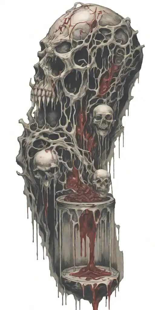 Vampress Blood Dripping