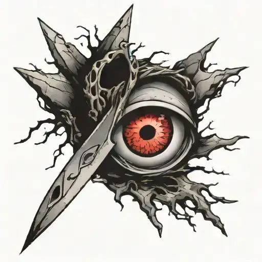 Kunai Eye Naruto
