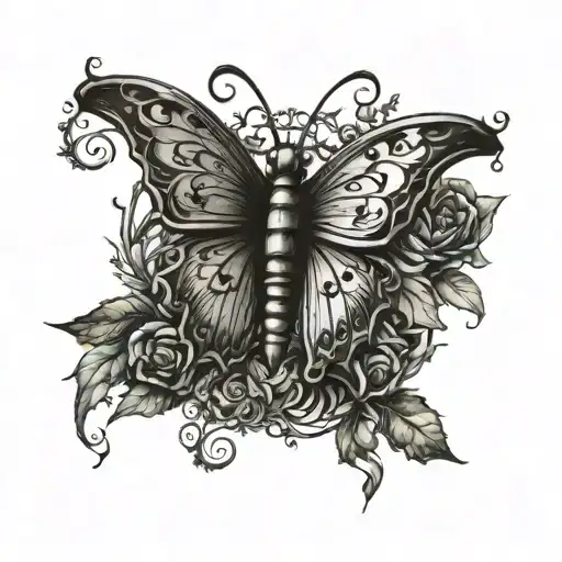 Butterfly Vine Cross