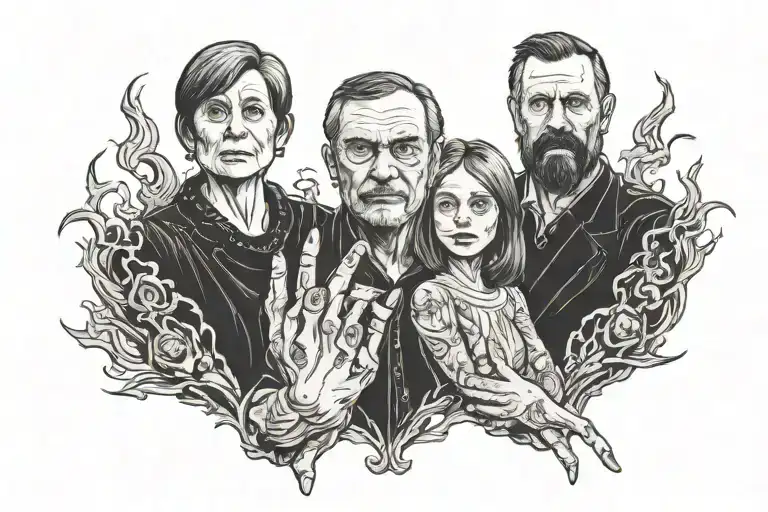 Father And Mother Holding Her