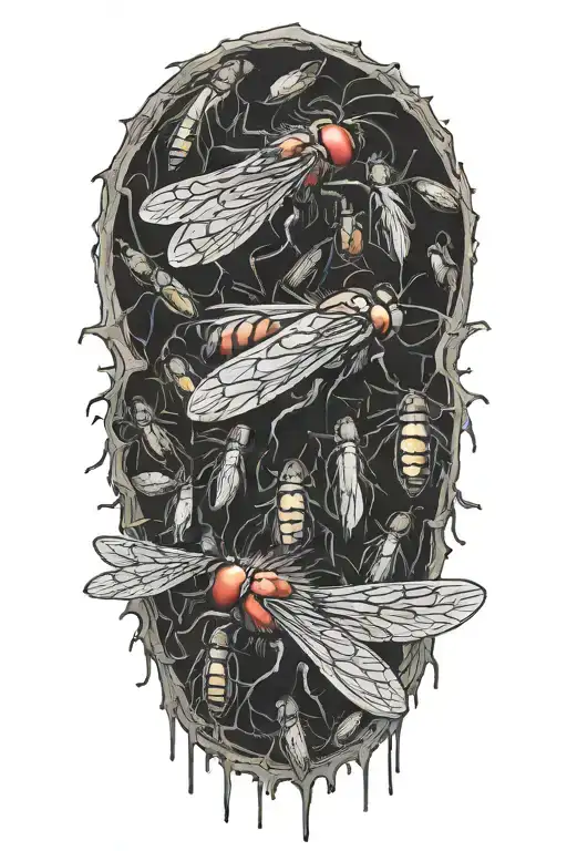 Flies On Rotting Flesh