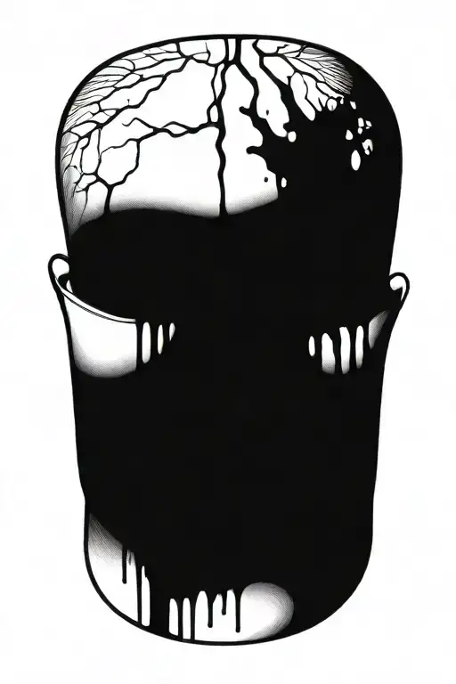 Bloody Head Of A Woman