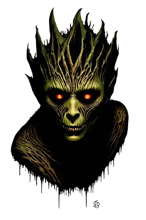 Groot Appareil Photo Realistic Portrait