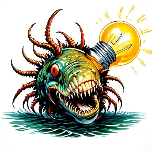 Angler Fish Lightbulb