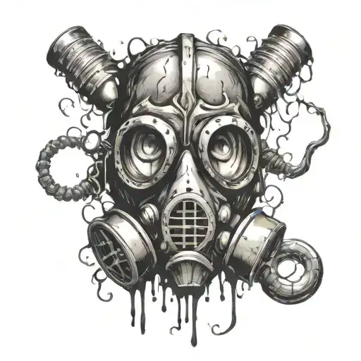 Creepy Gas Mask