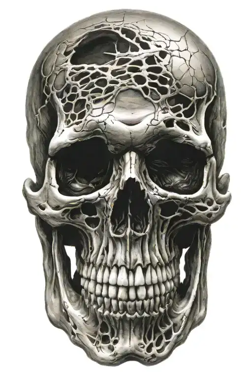 Realistic Skull Soft Shading