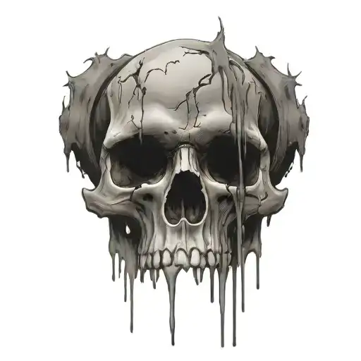 Skull Dripping