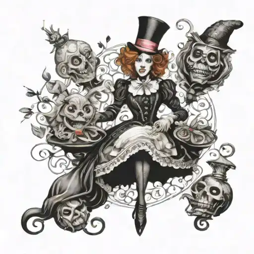 Characters From The Alice In Wonderland