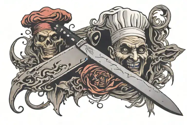 Chef Knife With Sharpening