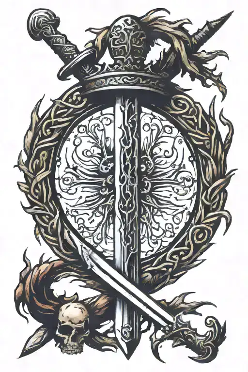 Sword And Wreath