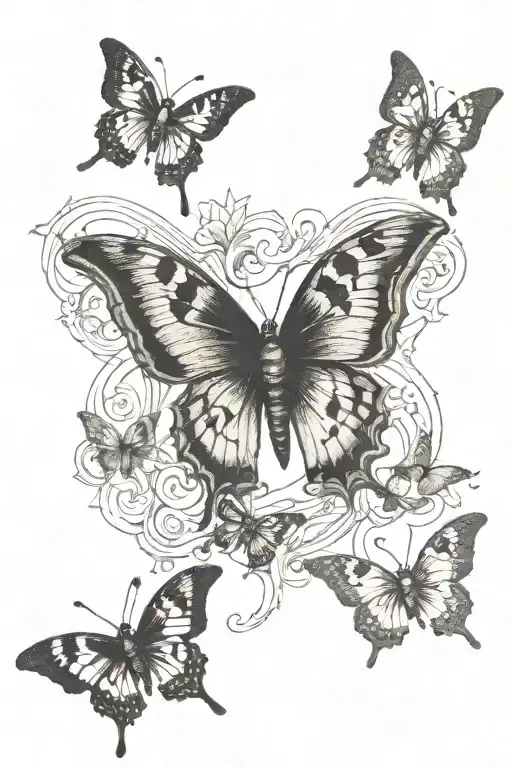 Strength 19 10 Butterflys Flying