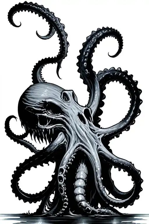Kraken Black And Grey
