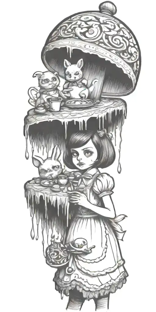 Descent Into Madness Magnus Archives Fran Bow Alice In Wonderland