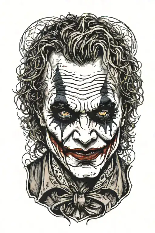 The Joker Heath Ledger