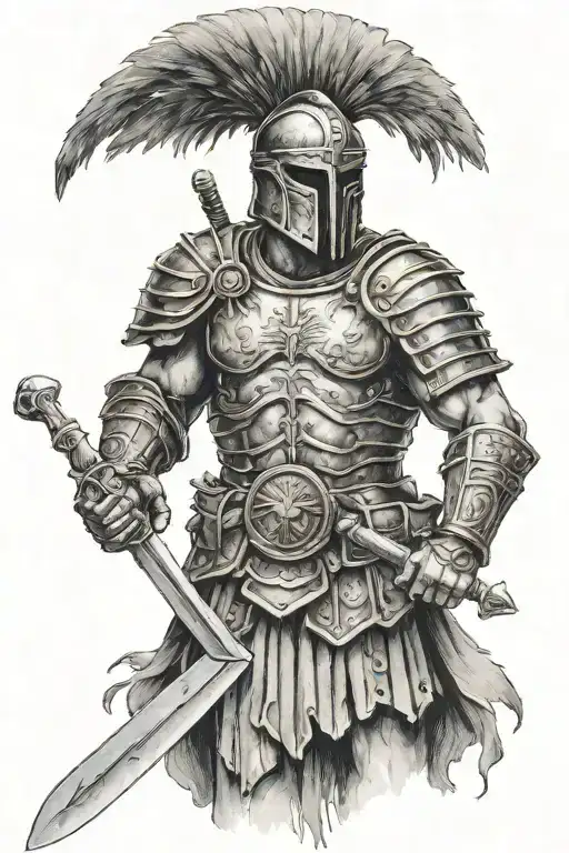 Roman Soldier Sparta Style