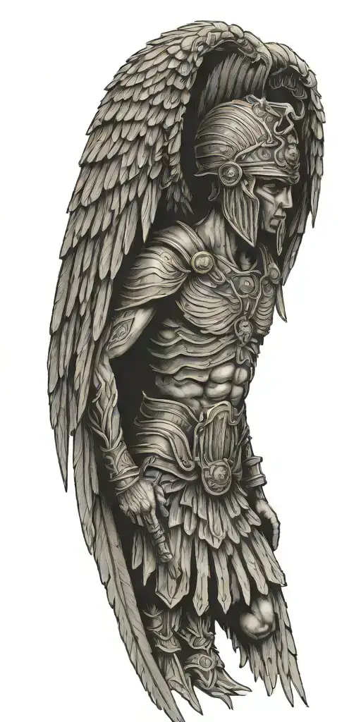 Roman Soldier Sparta Style Wings