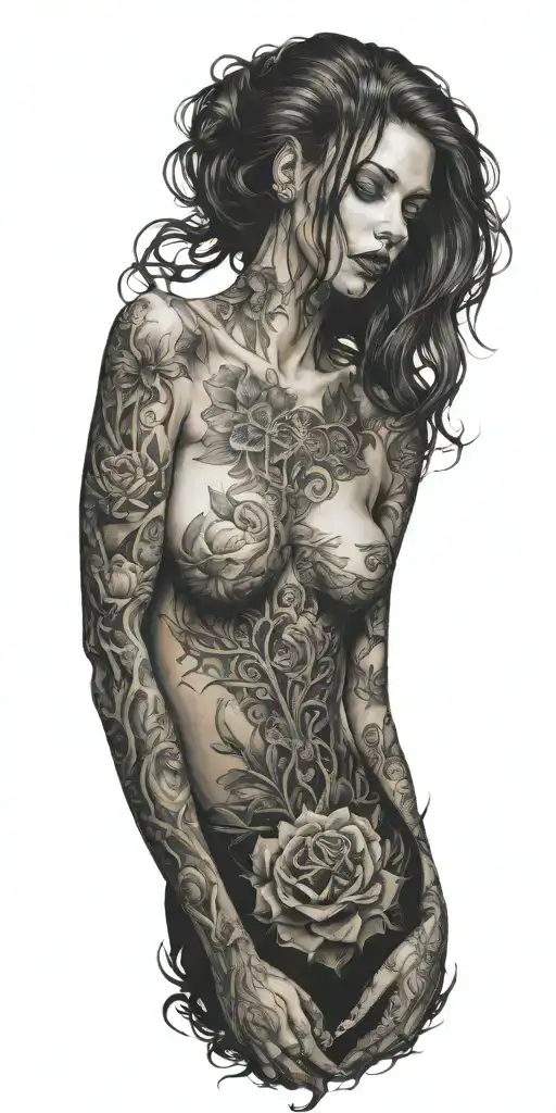 Sensual Woman Posing