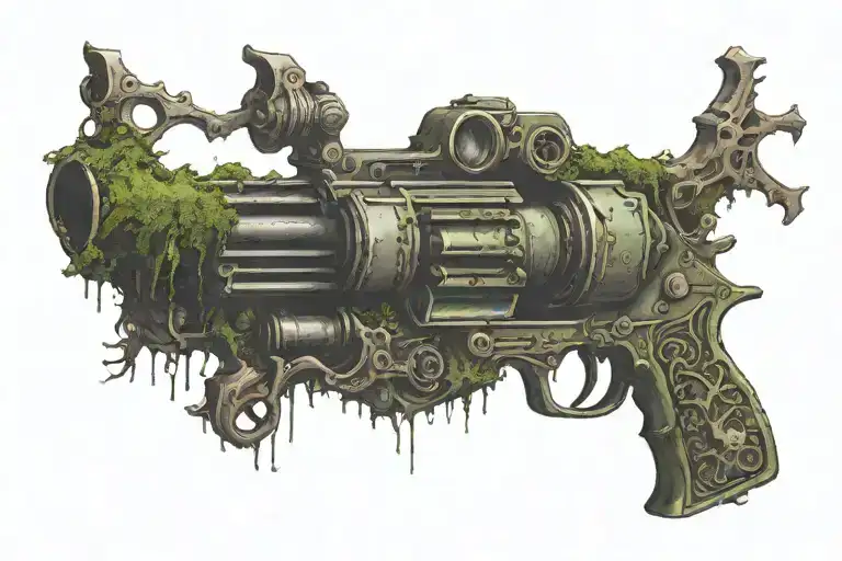 Moss Gun Wrapped