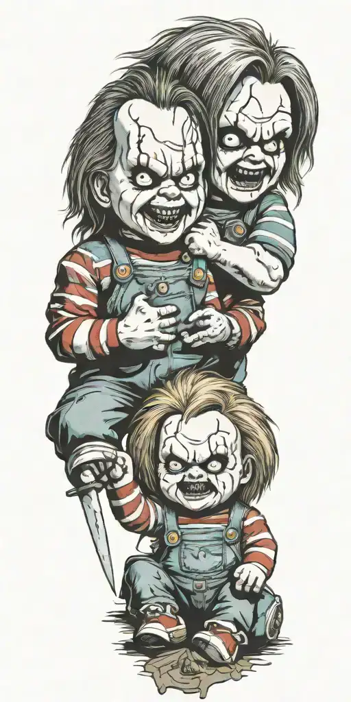 Chucky Vs Chucky Gemini