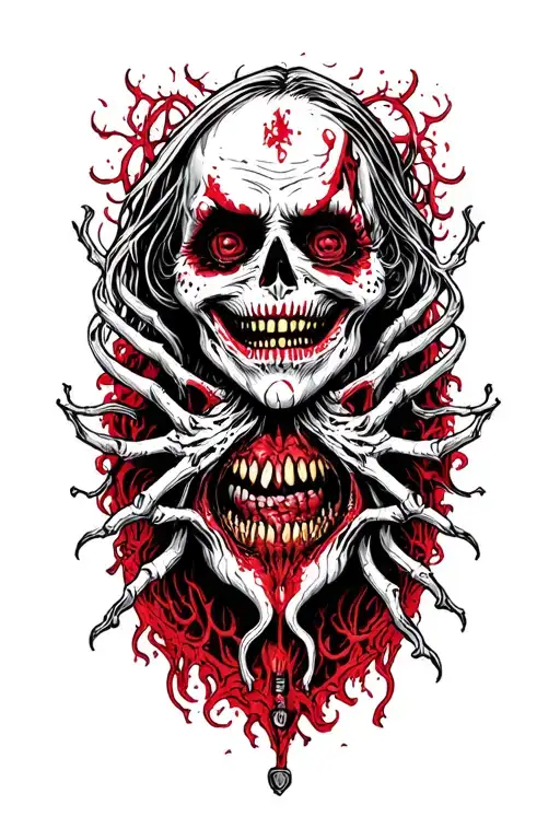 7 Cards In A Row Each Card Is One Sin