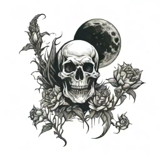 Cresent Moon Flowers