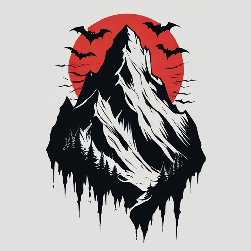 Mountain Tattoo idea