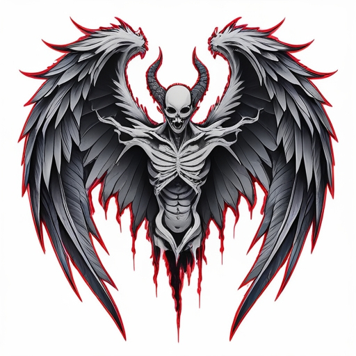 Celestial Wings Tattoo idea