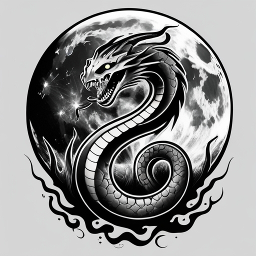 Silver Serpent’s Flame of the Moon