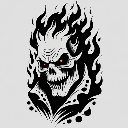 Timeless Fire Tattoo idea