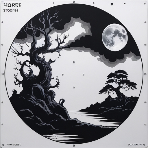Moonrise Storm Tattoo idea