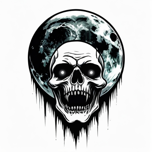 Lunar Night Tattoo idea
