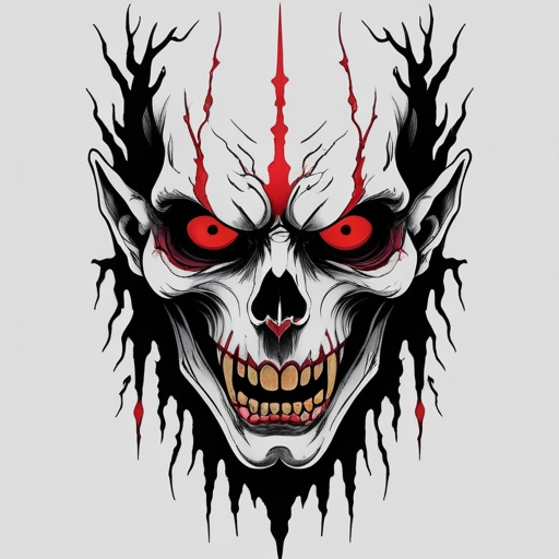 Crimson Tears of Time Tattoo idea