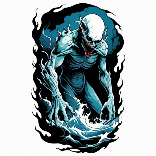 Abyssal Storm Tattoo idea