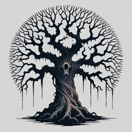 Wisdom Tree Tattoo idea