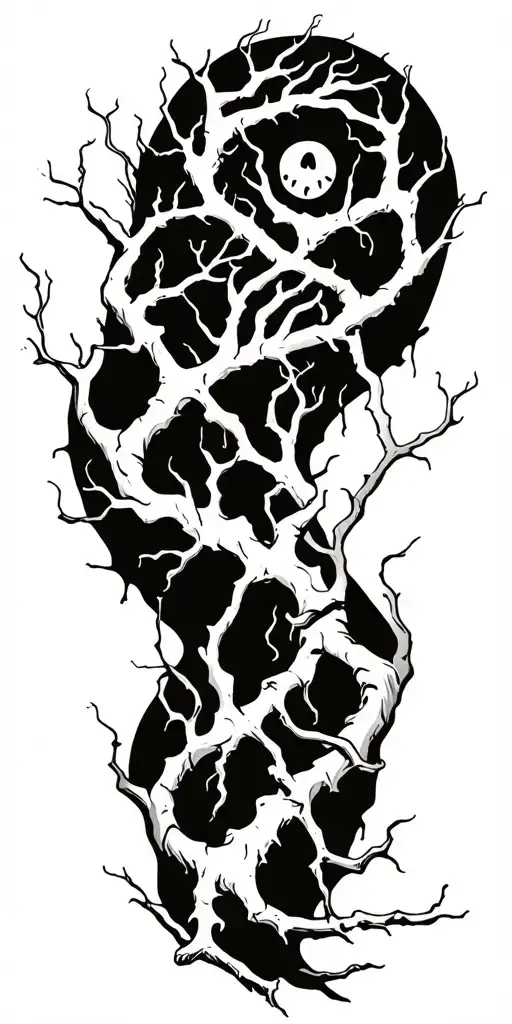 Twisting Tree Branches