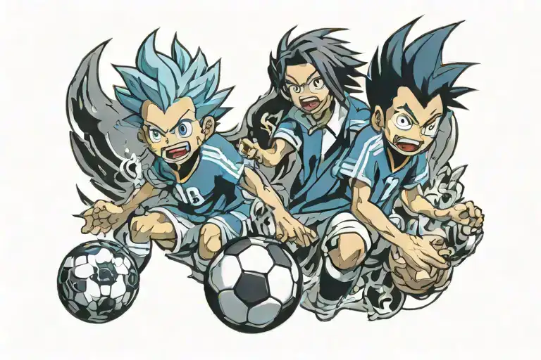 Blue Lock Inazuma Eleven Football