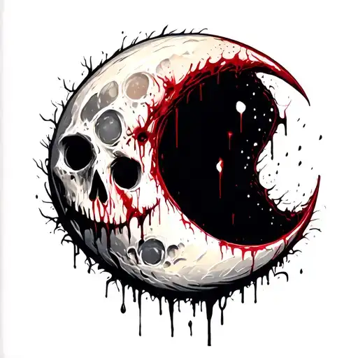 Blood Crescent Moon