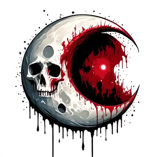 Blood Crescent Moon
