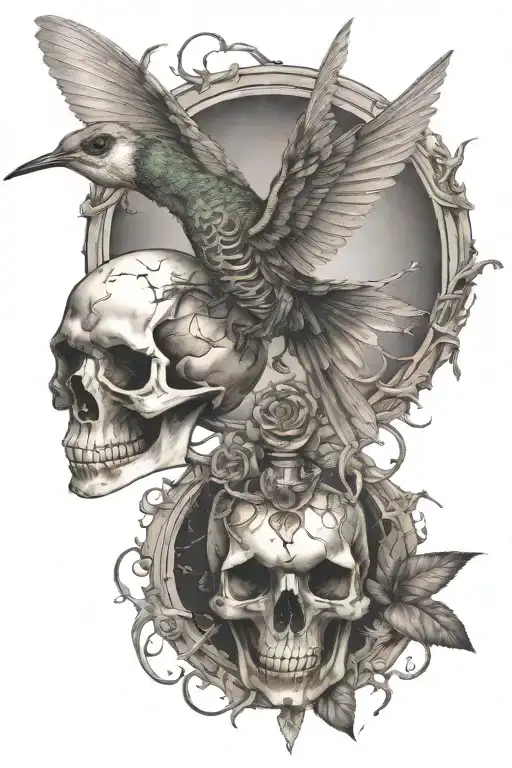 Hummingbird Skeleton