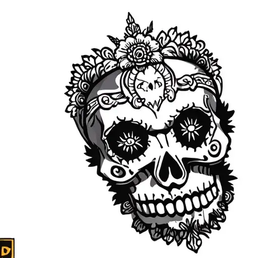 Mariachi Sugar Skull